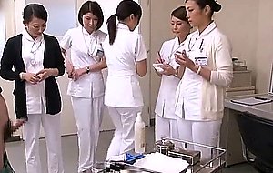 Handjob clinic - sperm-extracting nurses