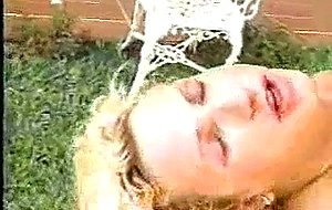 Outdoor transexual fuck