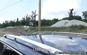 Dude fucked a stranded teen off the road