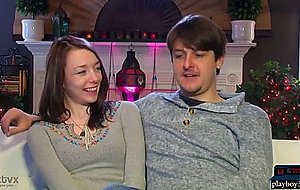 Fresh swinger couple ready for full swap
