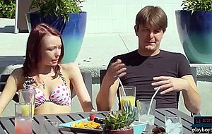 Fresh swinger couple ready for full swap