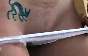 Teen body explored in closeup on