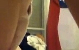 Cute busty teen rides her fuckbuddy