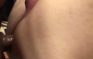 Slamming tranny gets jizz