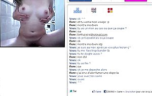 French girl on webcam 