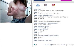 French girl on webcam 