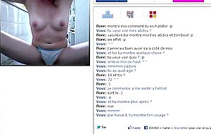 French girl on webcam 