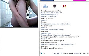 French girl on webcam 