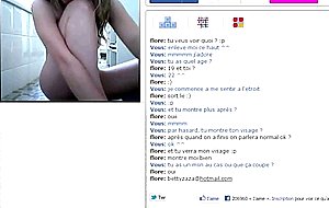 French girl on webcam  