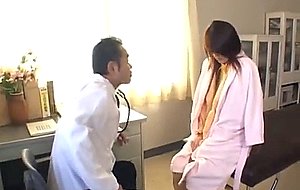 Hospital masturbation along milf megu