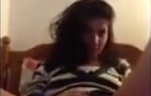 Hot arab girl masturbating on webcam 