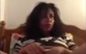 Hot arab girl masturbating on webcam 
