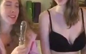 Two sweet friends misbehaving 