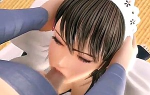 Teen animated screwed by monster