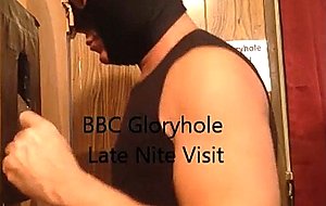 Deepthroatin bbc at gloryhole