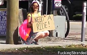Hitchhiker teen london smith public sex