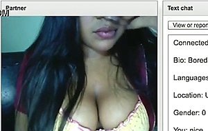 Super sweet girl on chatroulette