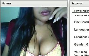 Super sweet girl on chatroulette
