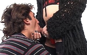 Mature fucks lucky guy