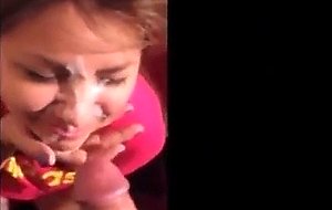 Ex-girlfriend loves to suck dick and swallow cum2