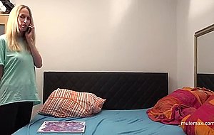 Taboo sex with honey blonde slut wife 