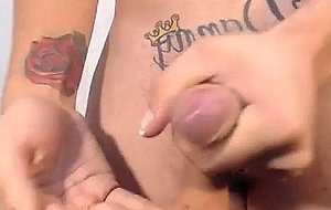 Sexycandydollxxx jerks and cums in hand
