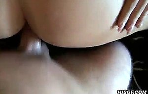 Amateur ass to mouth and a facial
