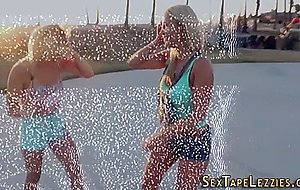 Real teen blonde lesbians 