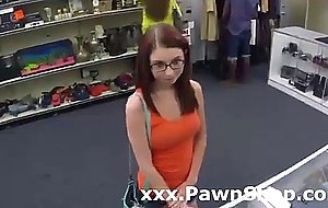 Shy girl talked into sex for money in pawnshop