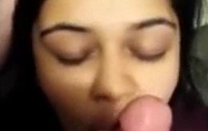 Beautiful indian mumbai girl sucking cock so nicely with enjoying