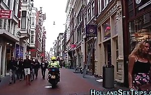 Prostitute tit fucks cock 