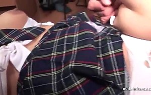 Busty schoolgirl fucked intense by teacher