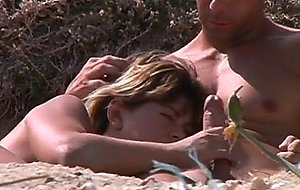 French swingers have foursome on the beach 