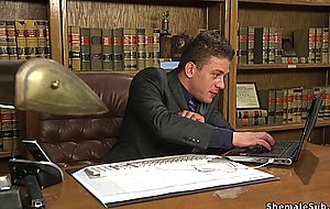 Teen tranny blackmails and fucks governor