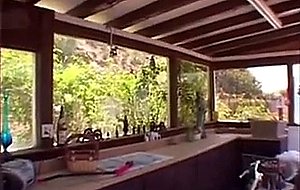Titty shemale and bald stud drill each other