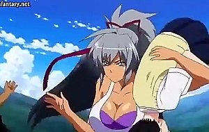 Big meloned anime slut gets rubbed
