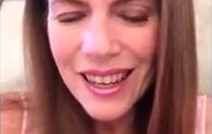 Naughty facetime with mom 
