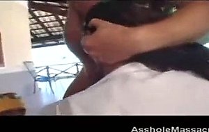 Cute latina gets fucked in the ass