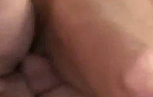 Chubby MILF goes from blowing multiple cocks to getting gangbanged ...