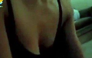 EMO Hot Young Teen Girl POV Blowjob And Facial On Cam!