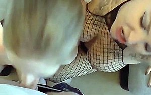Groupsex with two chubby girls