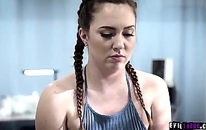 Ebony doctor ass fucked his teen patient 