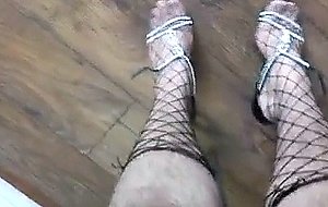 Sexy cd wanks in heels beautiful cumshot