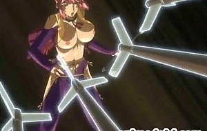 Shemale hentai standing fucked a busty tart