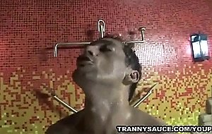 Oral sex with a tranny