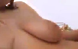 girl with big tits wakes up and plays for you