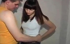 Sexy girl with hairy pussy