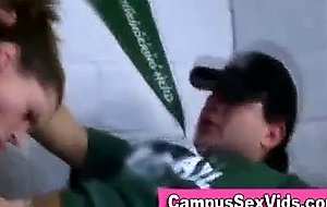 Real sucking and fucking at college party