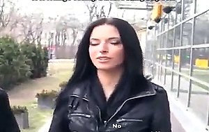 Public fuck with a honey chick