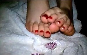 Footjob cumshot compilation 